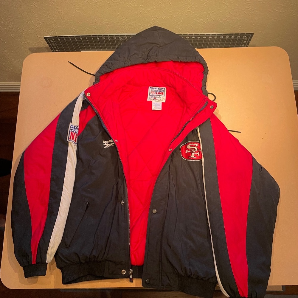 Vintage 90s NFL 49ers Pro Line Jacket